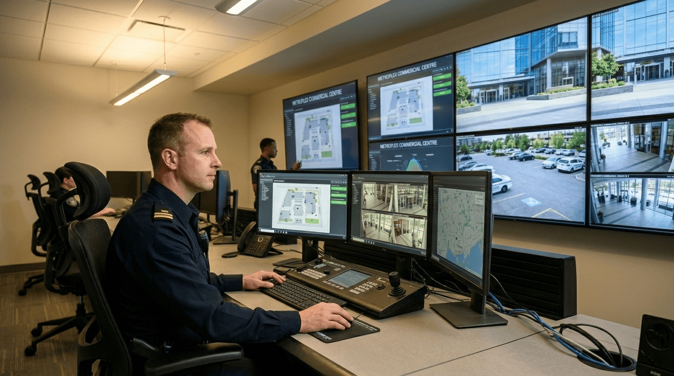 24/7 security monitoring services in Mississauga with advanced surveillance systems